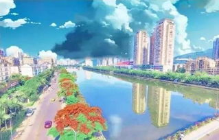 打破次元墻 當廈門遇上你的名字,畫面簡直美呆了